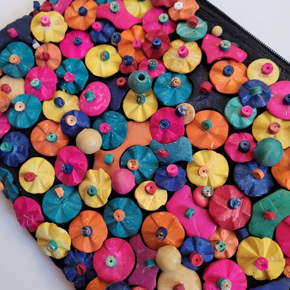 Handmade beaded purse - Picture 2 of 10